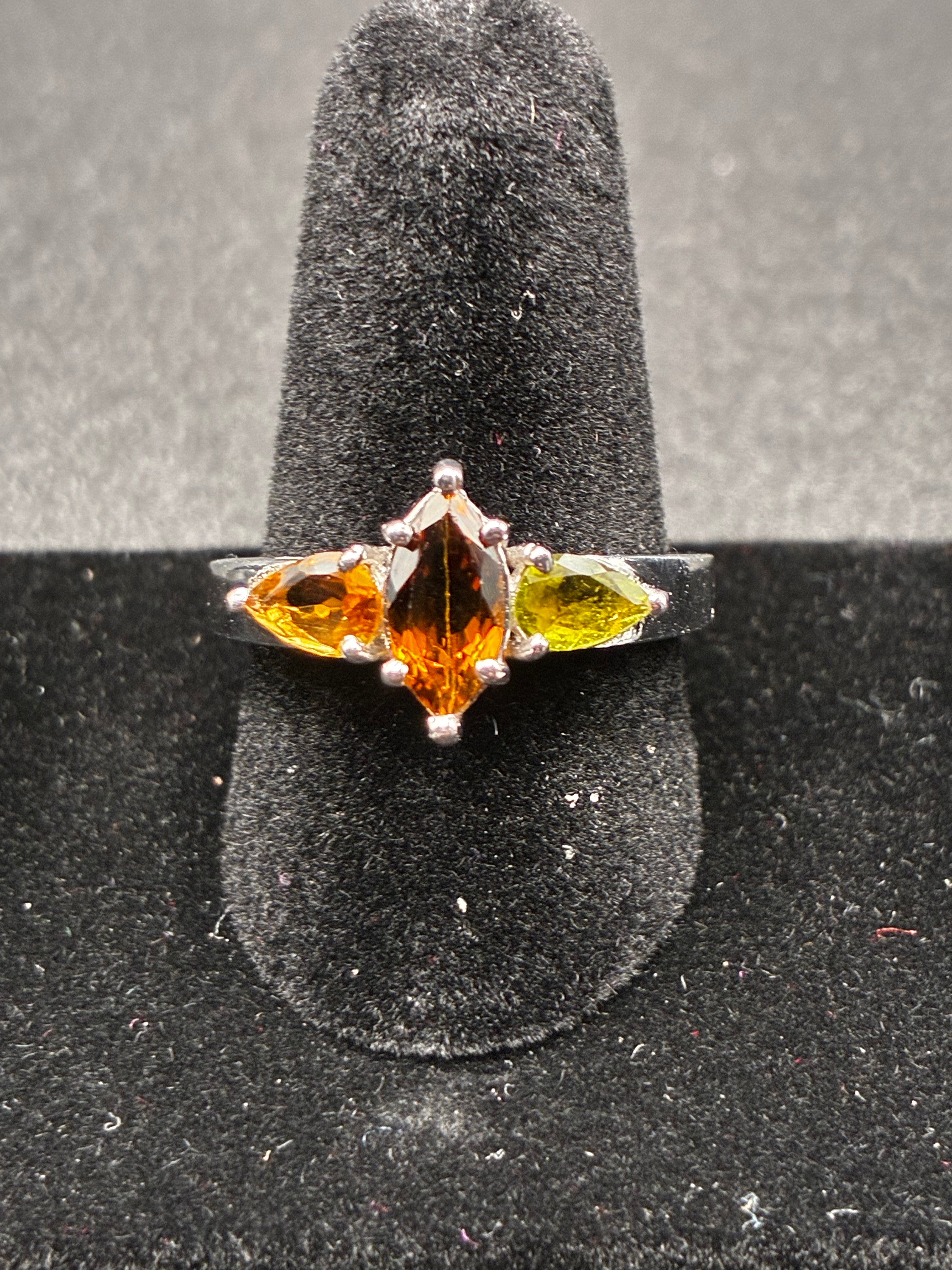 Multi Tourmaline Ring