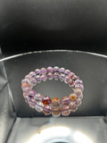 Natural Amethyst Mixed Garden Quartz Bracelet