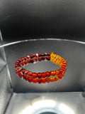5mm Amber Freeform Bracelet