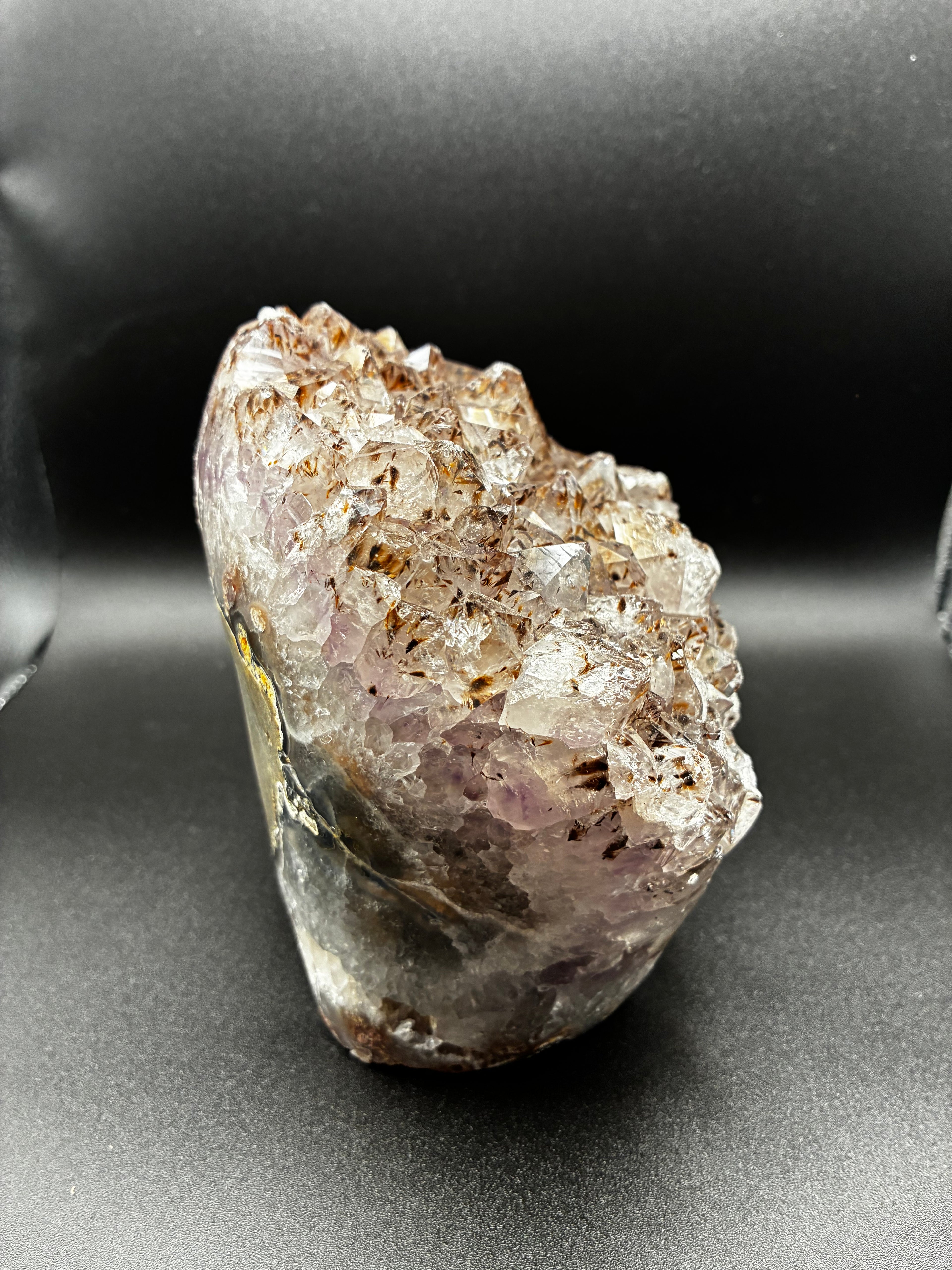 Pink Amethyst Cut Base Statement Piece
