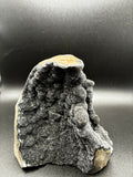 Black Amethyst Cut Base Statement Piece