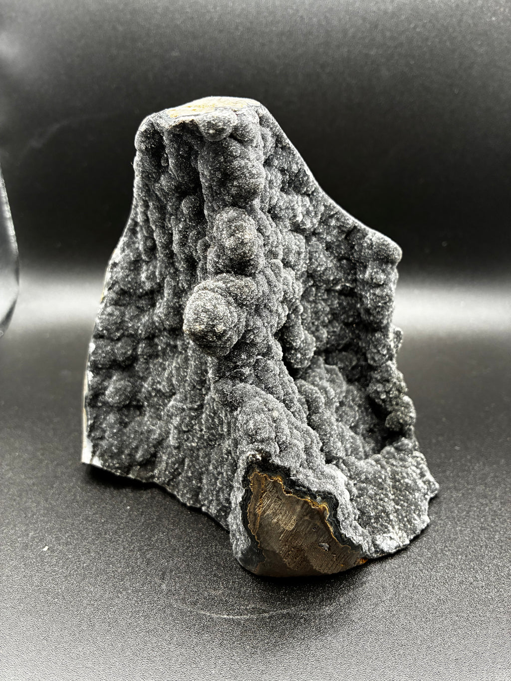 Black Amethyst Cut Base Statement Piece